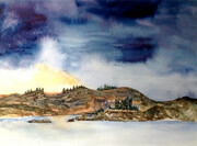 "Clearing Storm over Donan Castle"